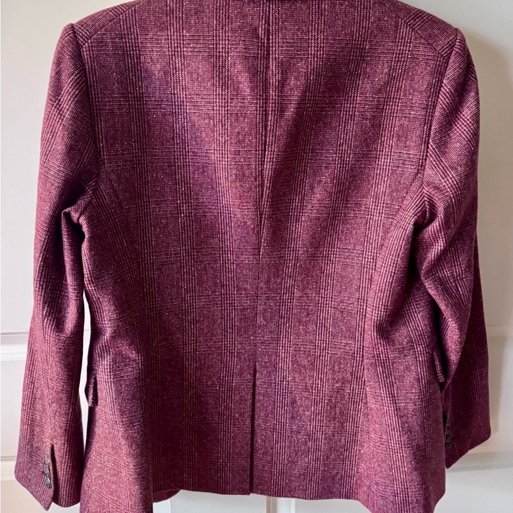 Veronica Beard Women's Wine Dickey Jacket - Picture 5 of 8
